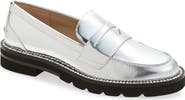 Stuart Weitzman Monty Leather Loafer