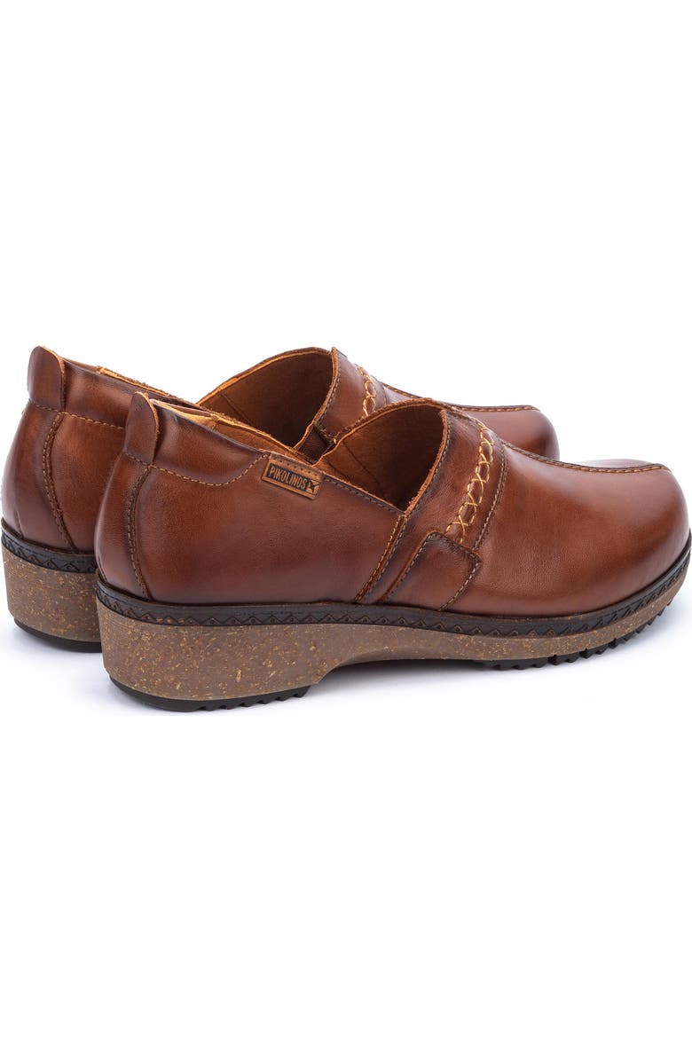 PIKOLINOS Granada Leather Clog, Alternate, color, Cuero