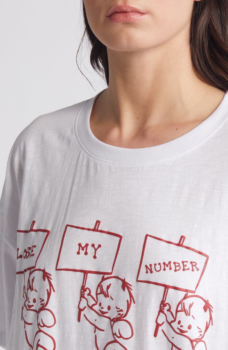 BOYS LIE Read the Signs Boyfriend T-Shirt, Alternate, color, 