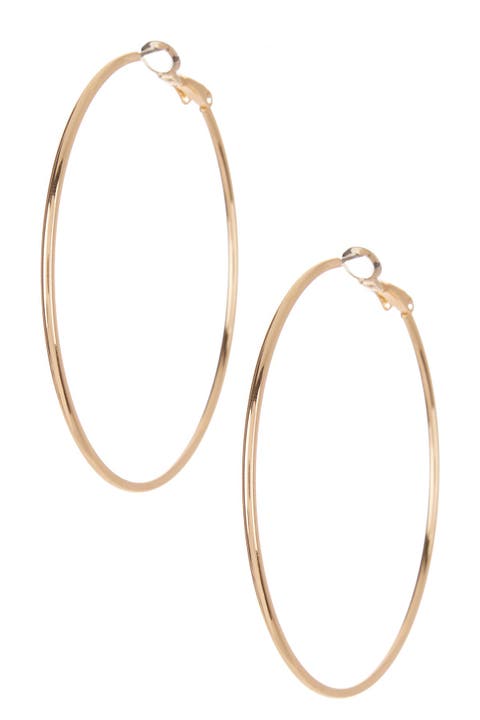 Classic 50mm Hoop Earrings
