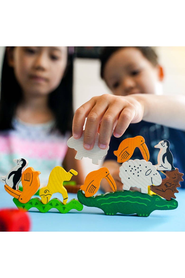 Animal Upon Animal Game - Compact Version, Alternate, color, Multi