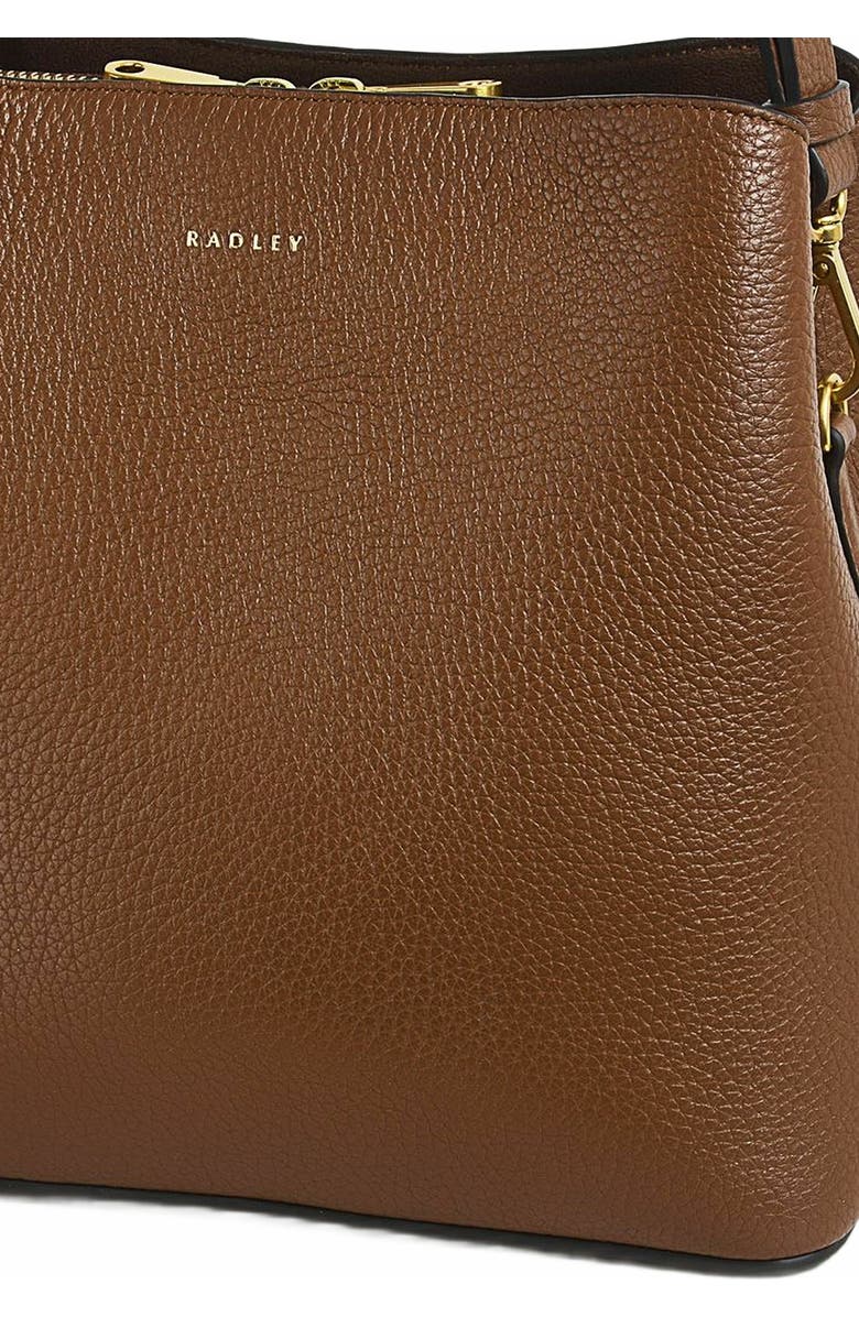 Radley Dukes Place Medium Compartment Crossbody Bag, Alternate, color, Saddle