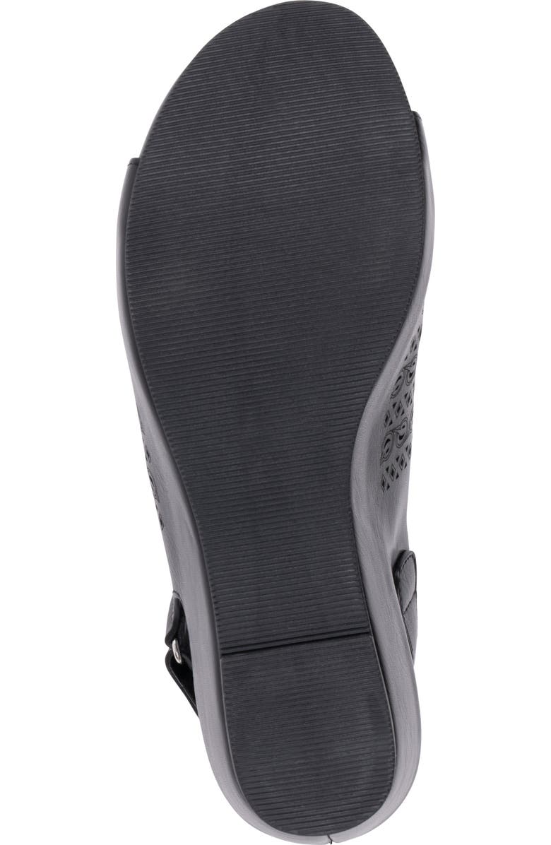 GOOD CHOICE NEW YORK Mahina Wedge Sandal, Alternate, color, Black