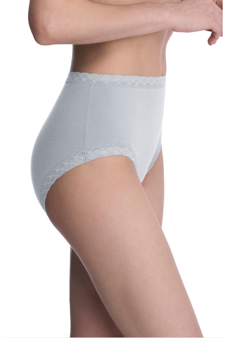 Bliss Stretch Cotton Full Briefs, Alternate, color, QUARRY