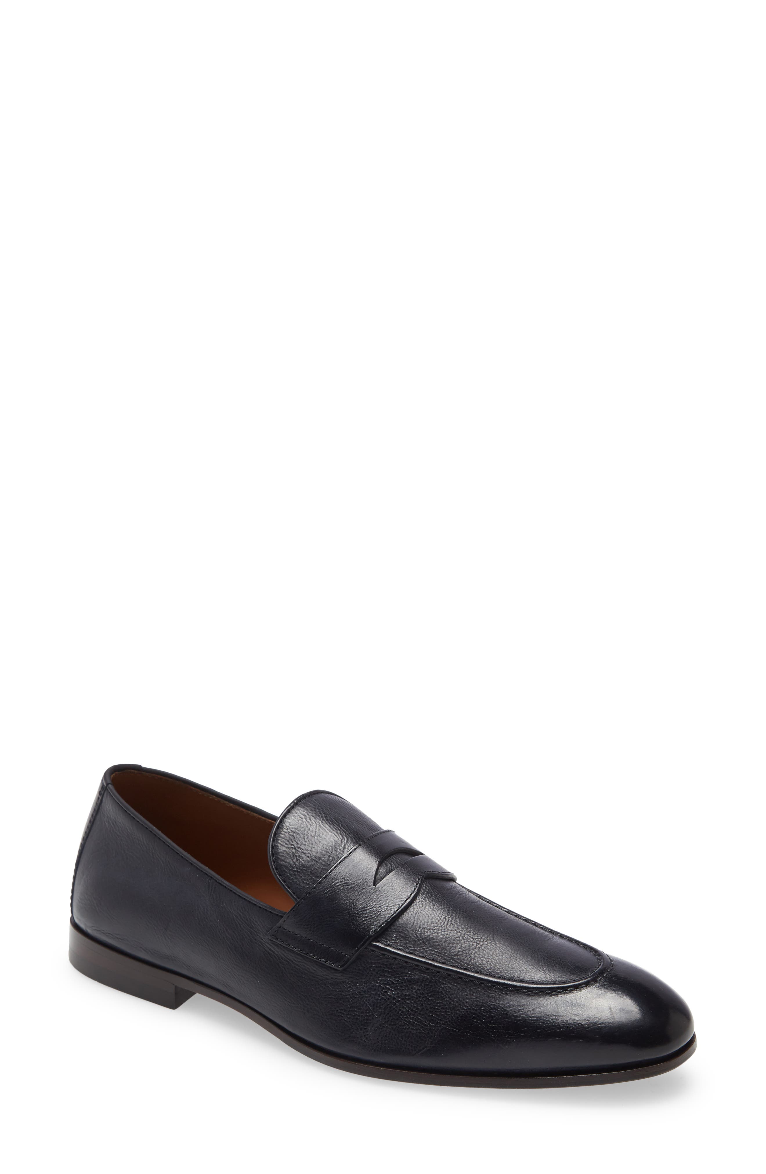 Flex Sole Penny Loafer, Main, color, BLUE