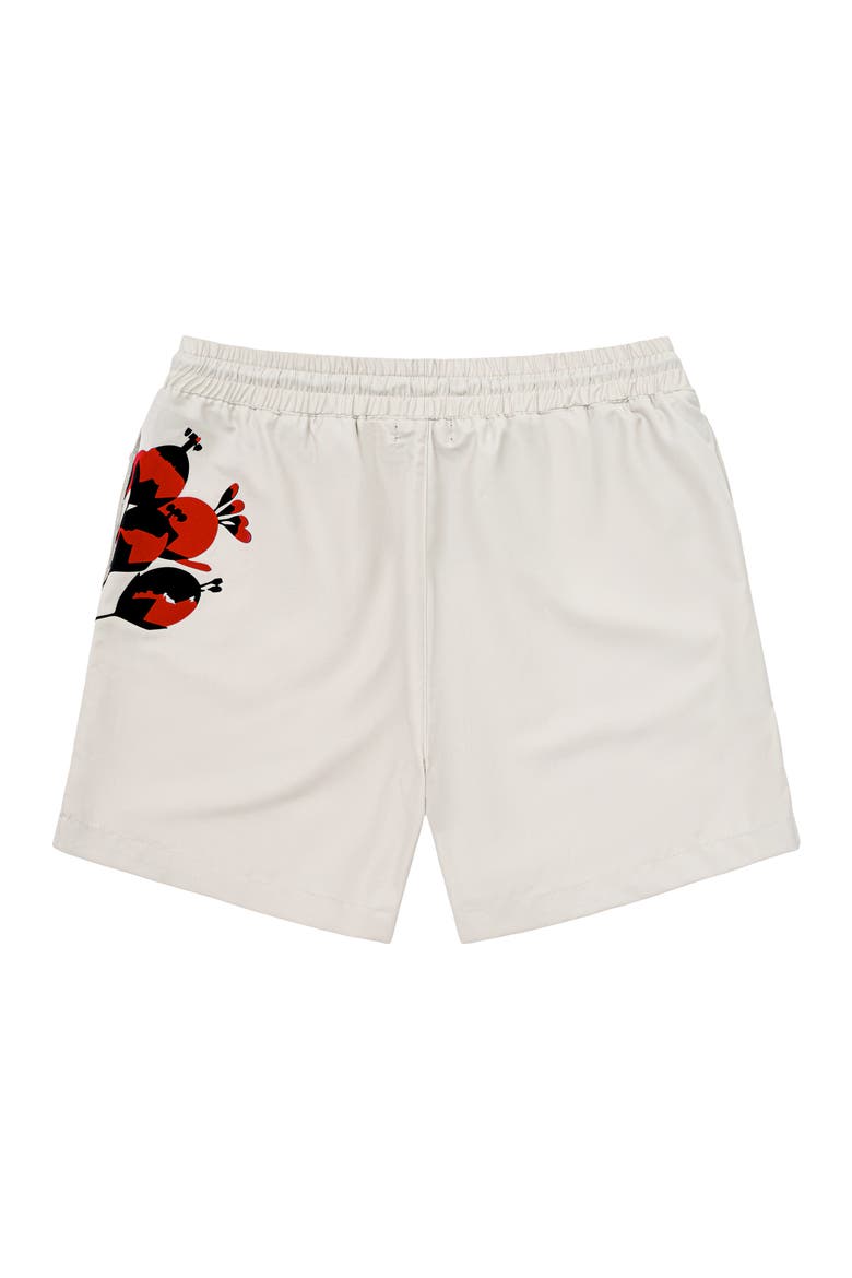 Clyde Pull-On Shorts, Alternate, color, BEIGE POPPY