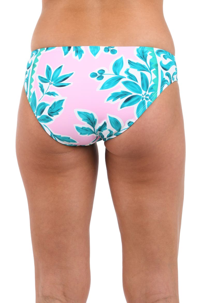 Opulent Hipster Bikini Bottoms, Alternate, color, PINK MULTI