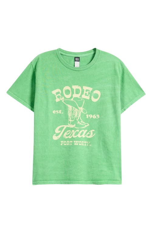 BDG Urban Outfitters Rodeo Cotton Baby Tee in Green 