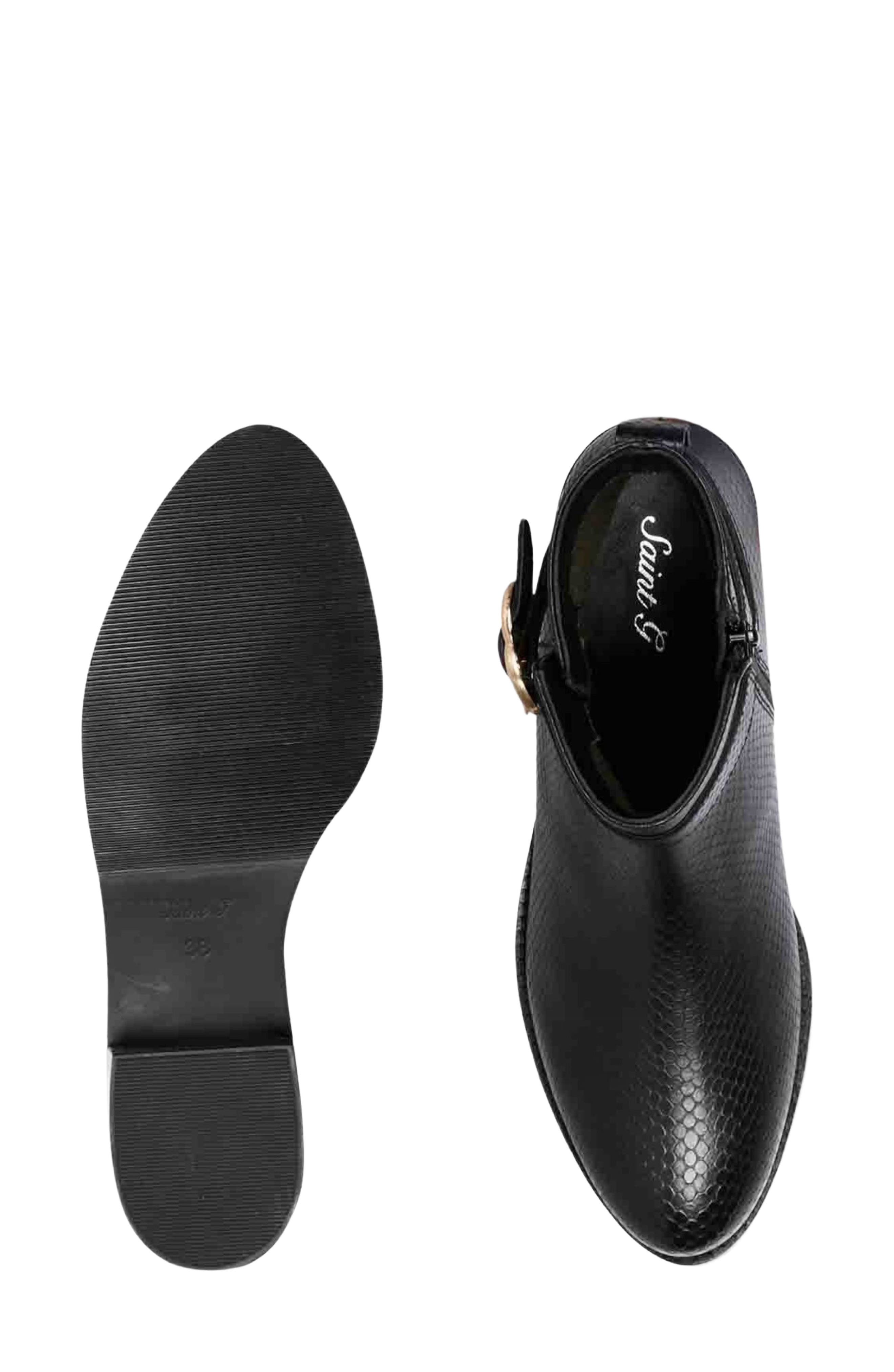 SAINT G Eleanor Bootie, Alternate, color, Black