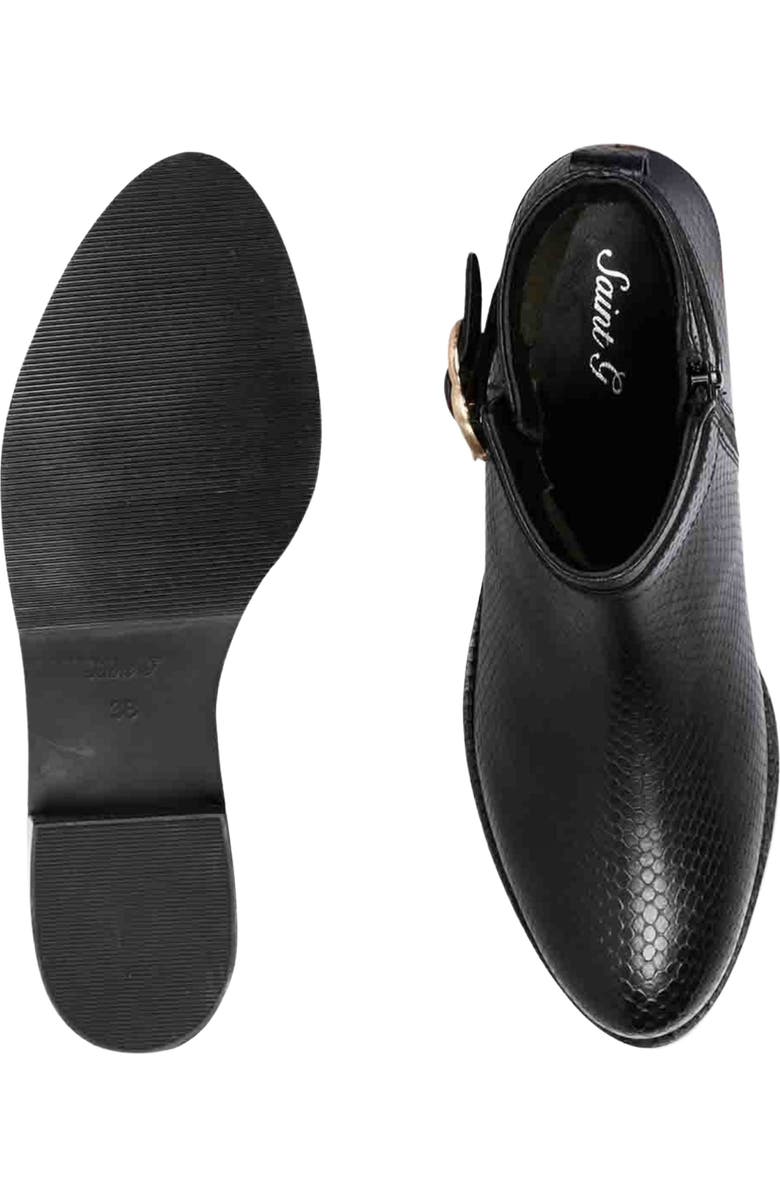 SAINT G Eleanor Bootie, Alternate, color, Black