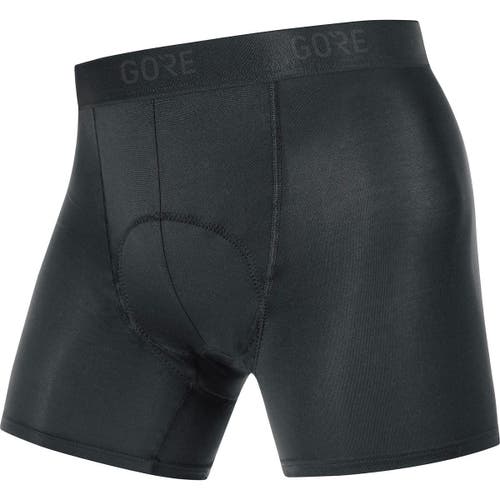 Gorewear C3 Base Layer Boxer Short+ In Black