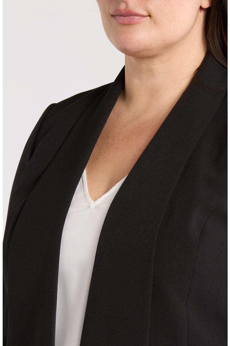 Open Front Cardigan Jacket, Alternate, color, BLACK