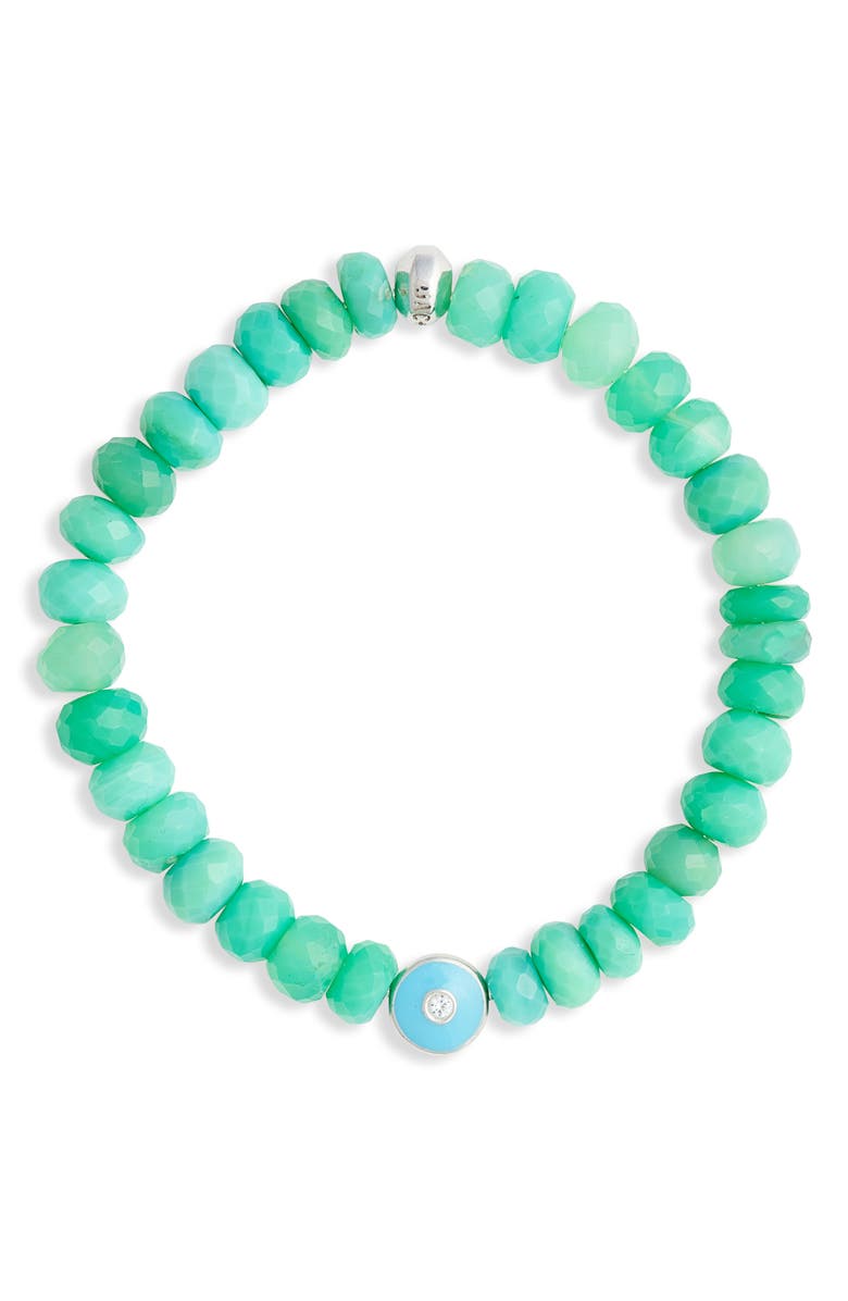 Anzie Beaded Bracelet, Main, color, Blue