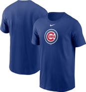 Nike Men's Nike Royal Chicago Cubs Fuse Logo T-Shirt