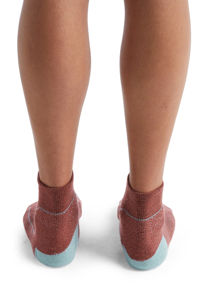 Hike+ Lite Mini Crew Socks, Alternate, color, GRAPE/ HAZE/ BLIZZARD HEATHER