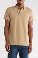 T.R. PREMIUM Double Stripe Stretch Cotton Polo