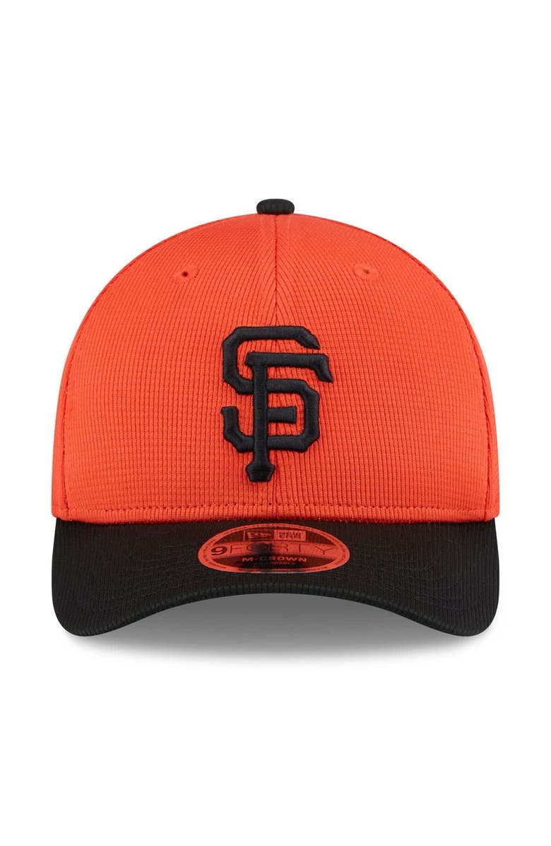 New Era Men's New Era Orange/Black San Francisco Giants 2025 Spring Training 9FORTY Adjustable Hat, Alternate, color, Orange