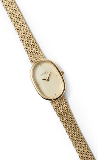 Jane Mesh Strap Watch, 23mm