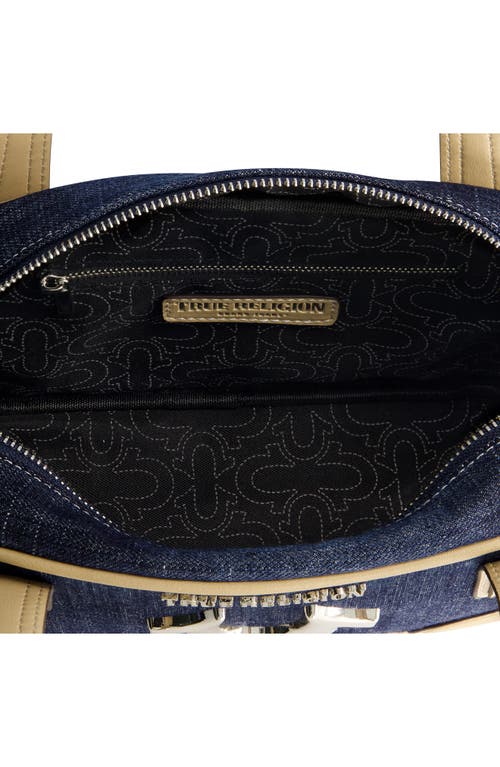 True Religion Logo Bowling Satchel Bag