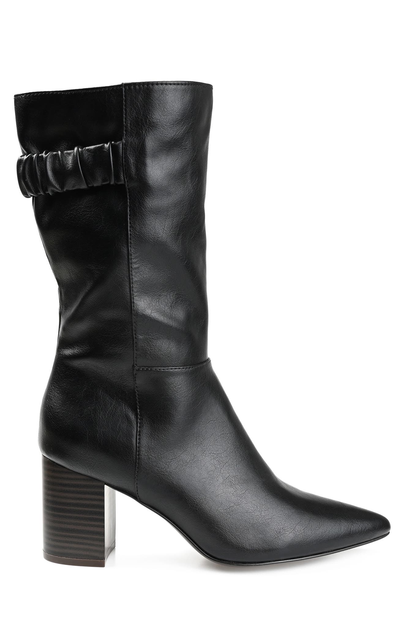 Journee Collection Wilo Vegan Leather Boot, Alternate, color, 