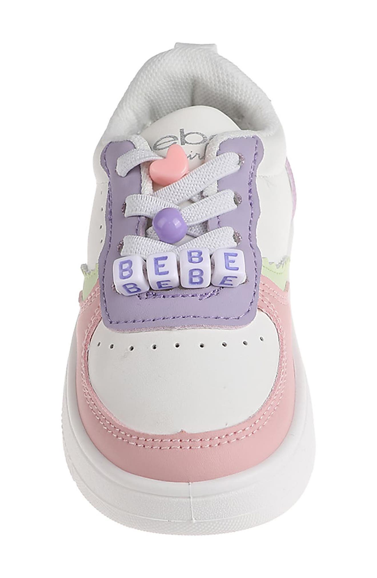 bebe Kids' Court Sneaker, Alternate, color, 