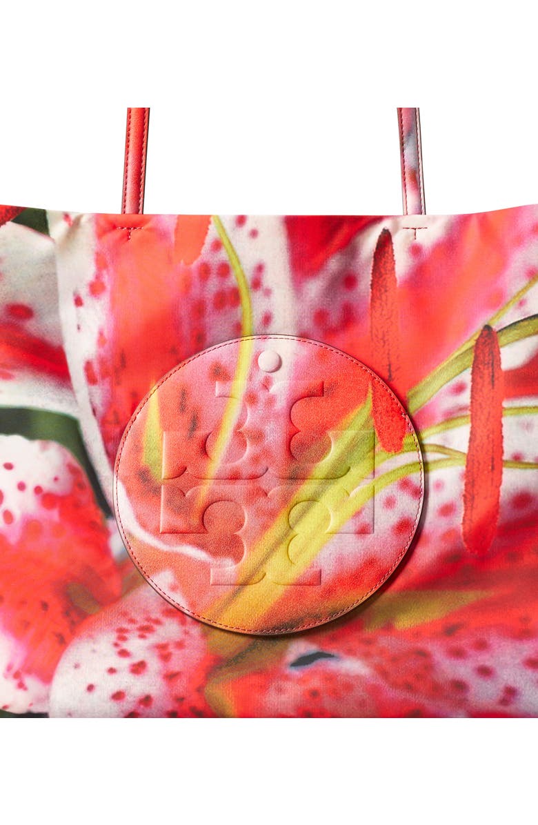 Tory Burch Ella Print Tote, Alternate, color,