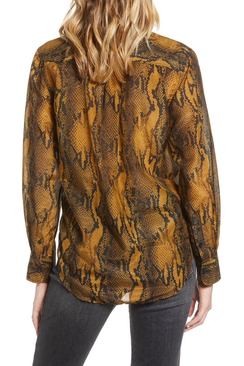 The Neal Shirt, Alternate, color, BRONZE BROWN