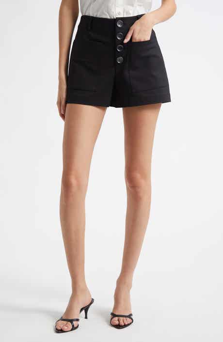 Ramy Brook Marjory Cotton Blend Shorts