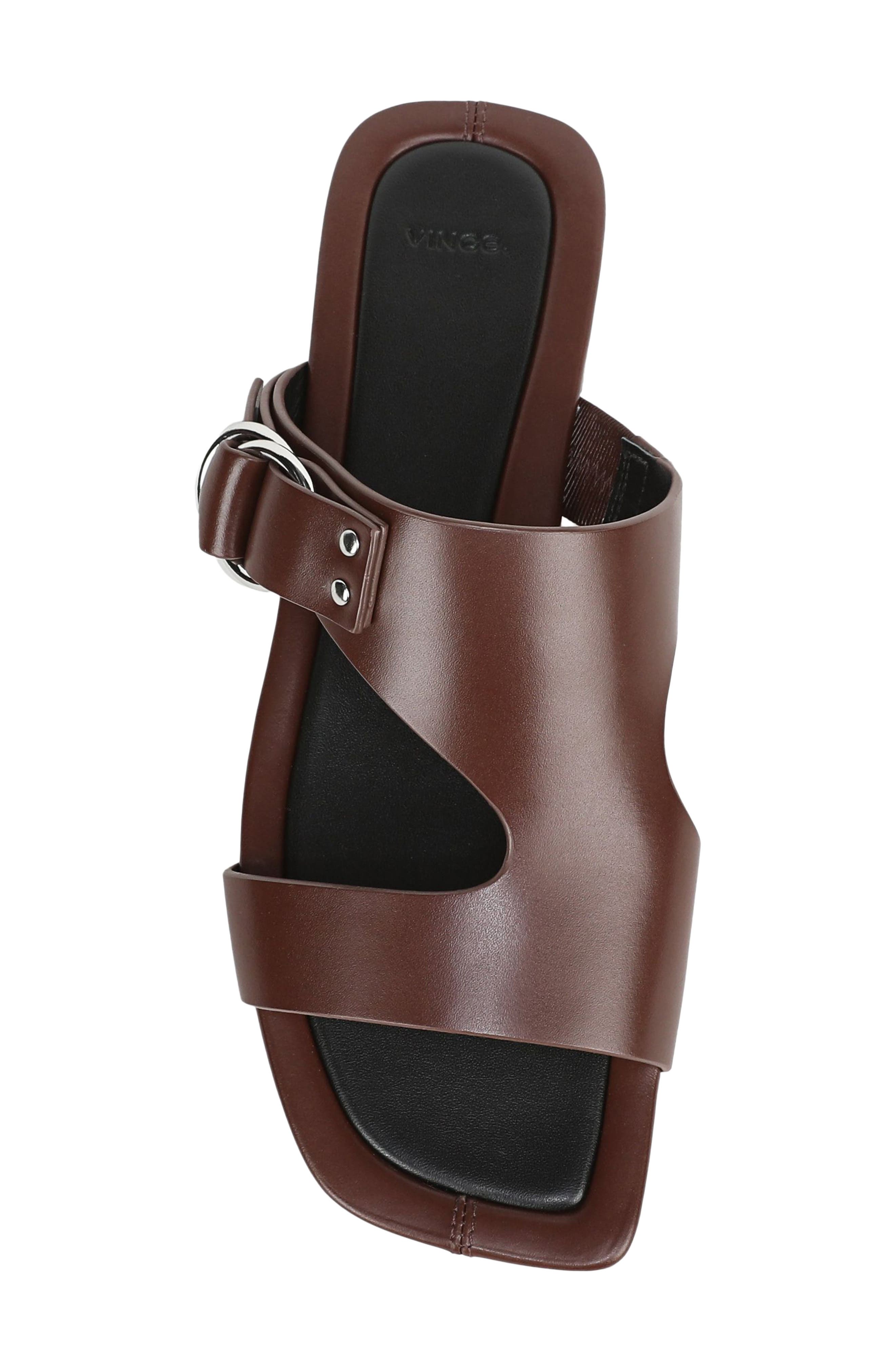 Verona Slide Sandal, Alternate, color, MOLTON BROWN