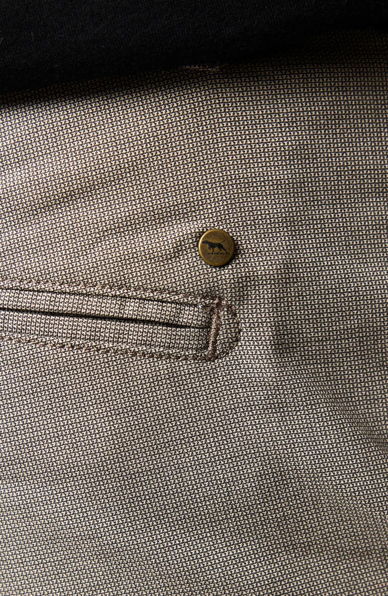 Rodd & Gunn Gunn Flat Front Stretch Cotton Suit Pants, Alternate, color, Latte