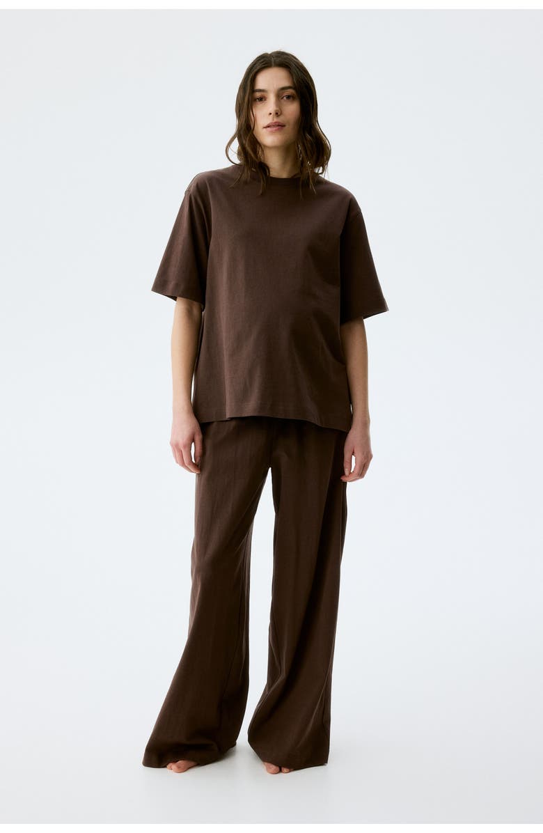H&M Mama Before & After 2-piece Set, Alternate, color, Dark Brown