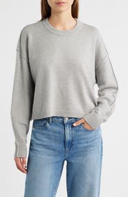 Good American Cozy Crewneck Sweater