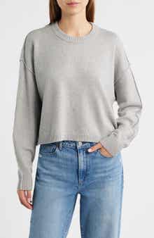Good American Cozy Crewneck Sweater