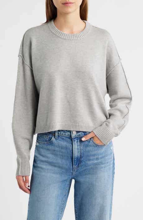 Good American Cozy Crewneck Sweater