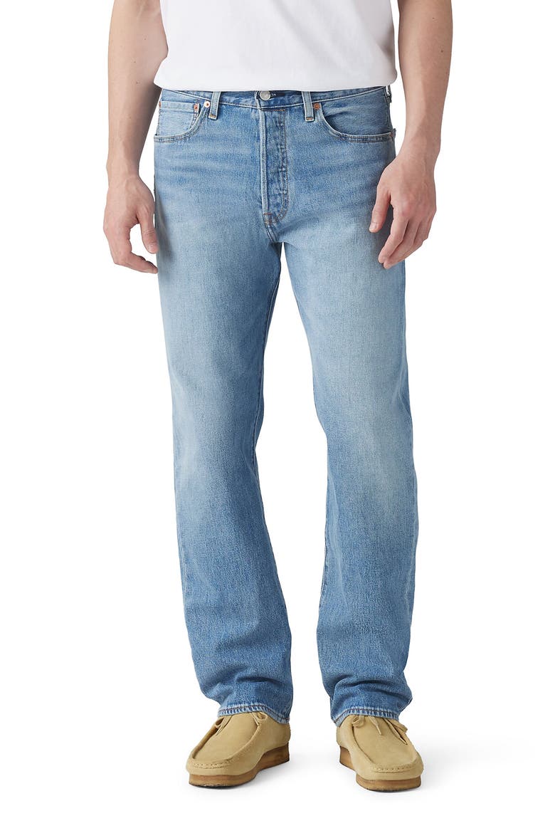 501® Original Straight Leg Jeans, Main, color, FORGOT YOUR STRETCH