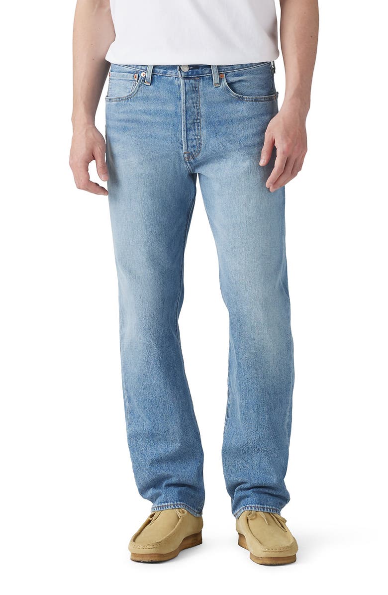 Levi's<sup>®</sup> 501<sup>®</sup> Original Straight Leg Jeans, Main, color, Forgot Your Stretch