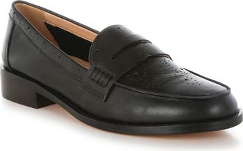 Clotilda Brogue Penny Loafer