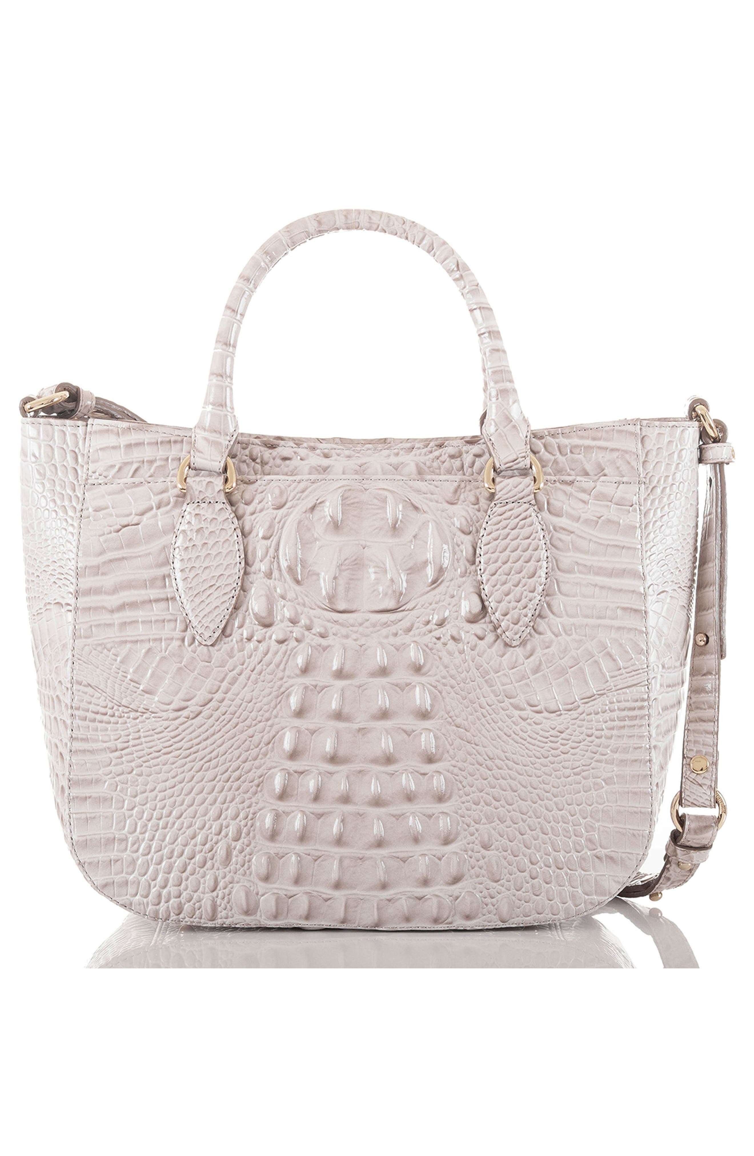 Brahmin Melbourne - Small Lena Leather Satchel, Alternate, color, 