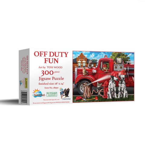 Off Duty Fun 300 piece Jigsaw Puzzle for Adults