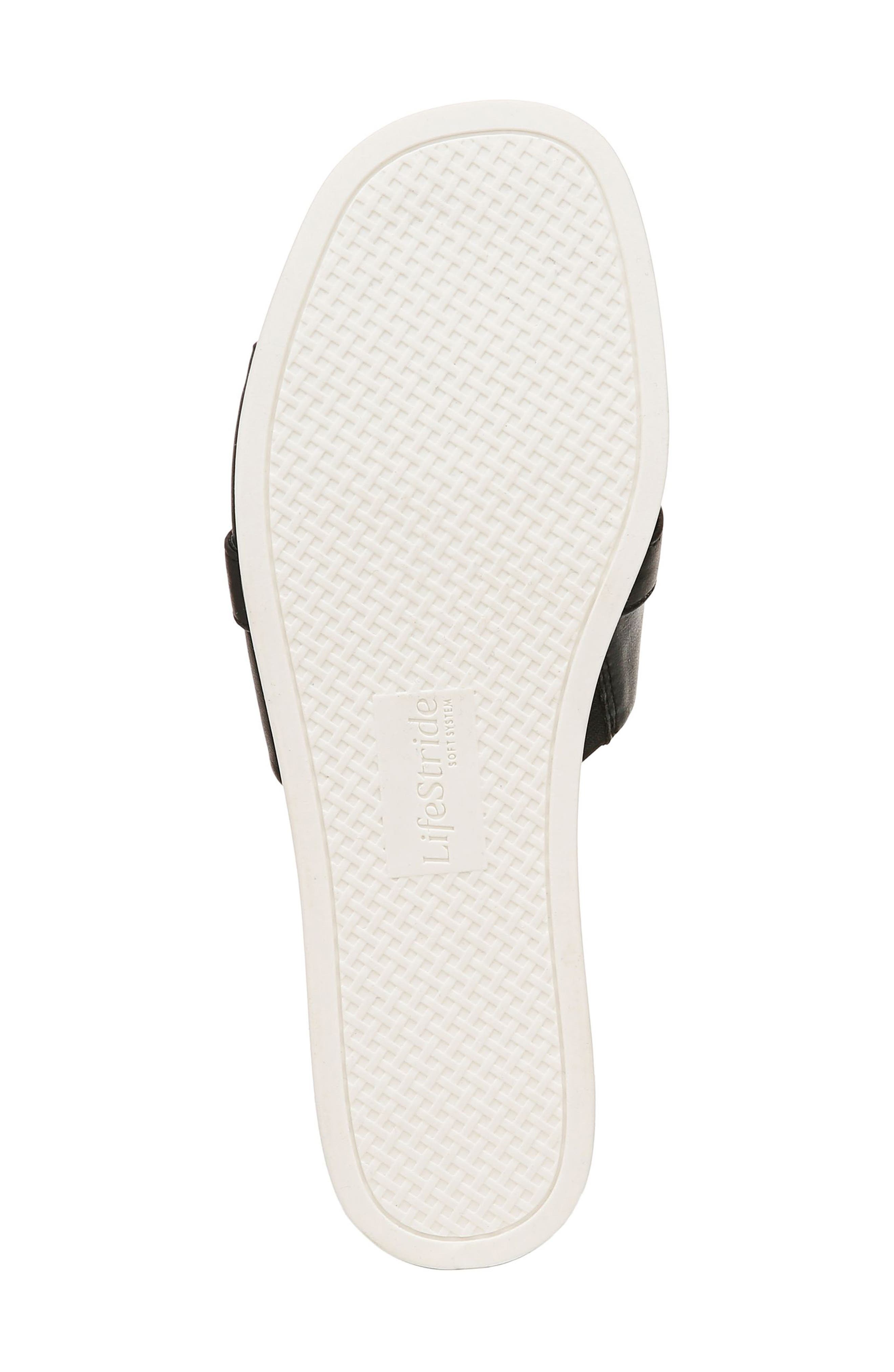 LifeStride Geneieve Platform Sandal, Alternate, color, Black