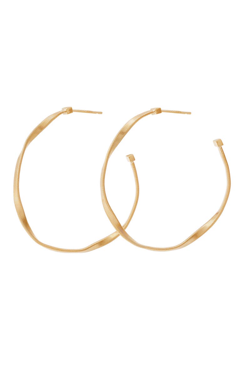 Marrakech Twist Hoop Earrings, Alternate, color, GOLD