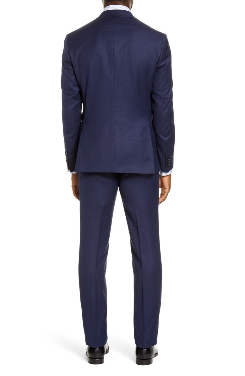 Ted Baker London Roger Slim Fit Bird's Eye Wool Suit, Alternate, color, 