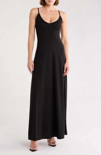 GO COUTURE V-Neck Maxi Dress