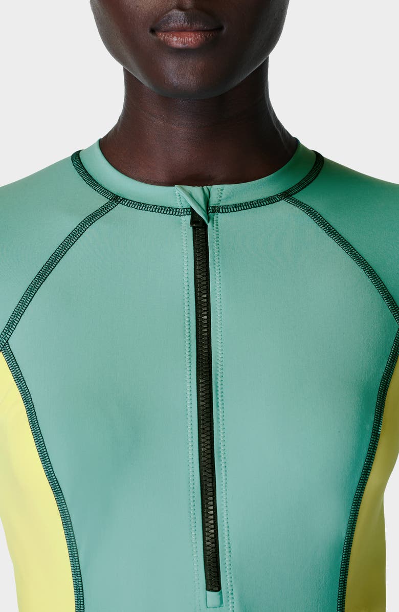 Sweaty Betty Seascape Long Sleeve Rashguard, Alternate, color, 