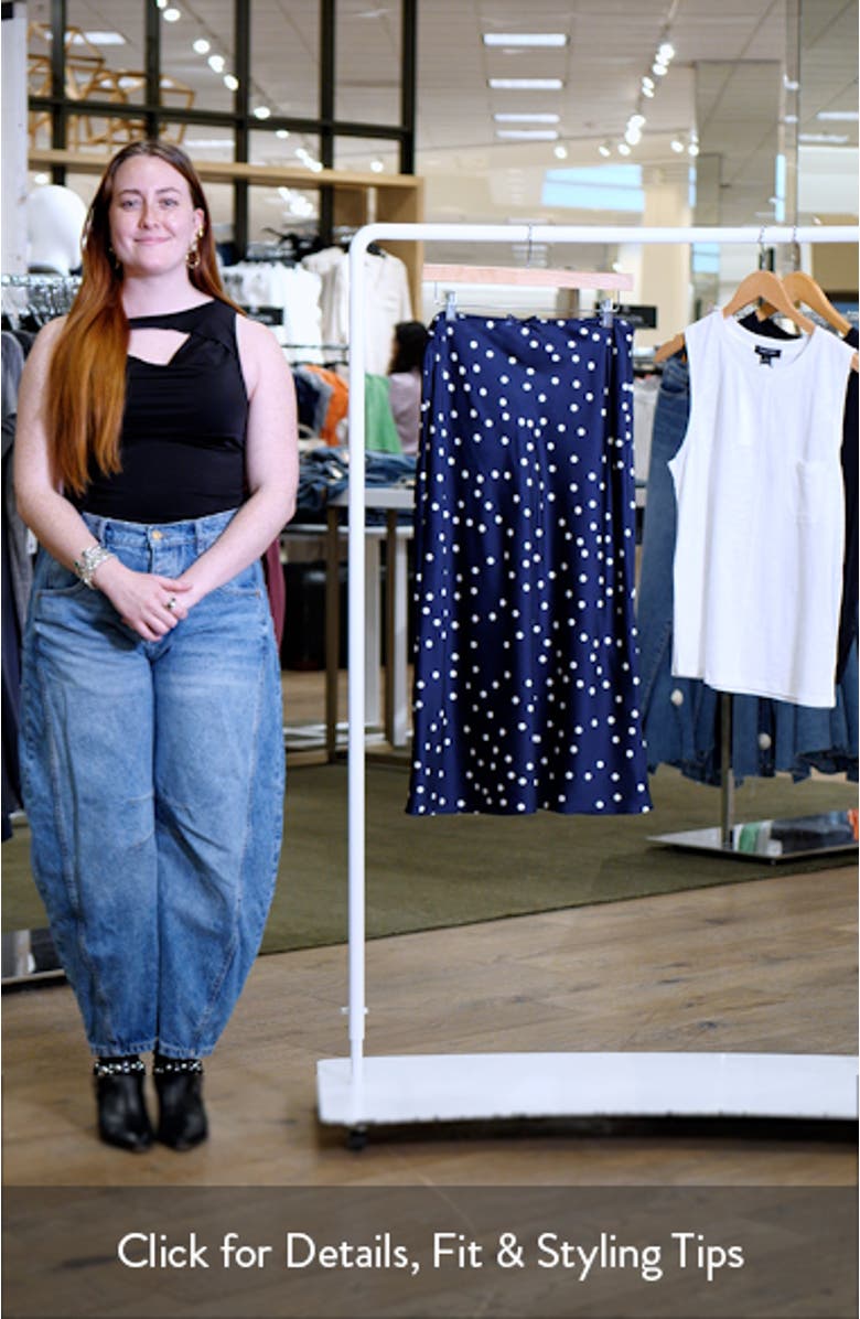 Satin Slip Skirt, sales video thumbnail