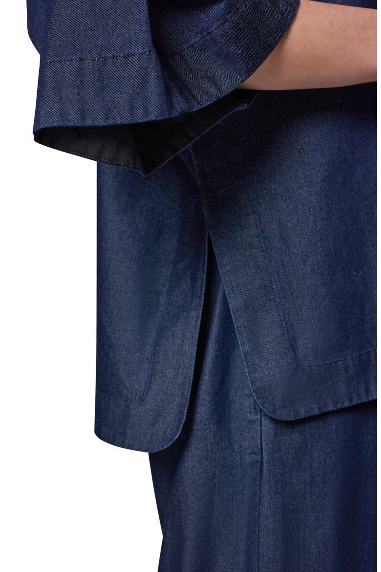 The Bali Dolman Sleeve Denim Shirt, Alternate, color, DUTCHESS
