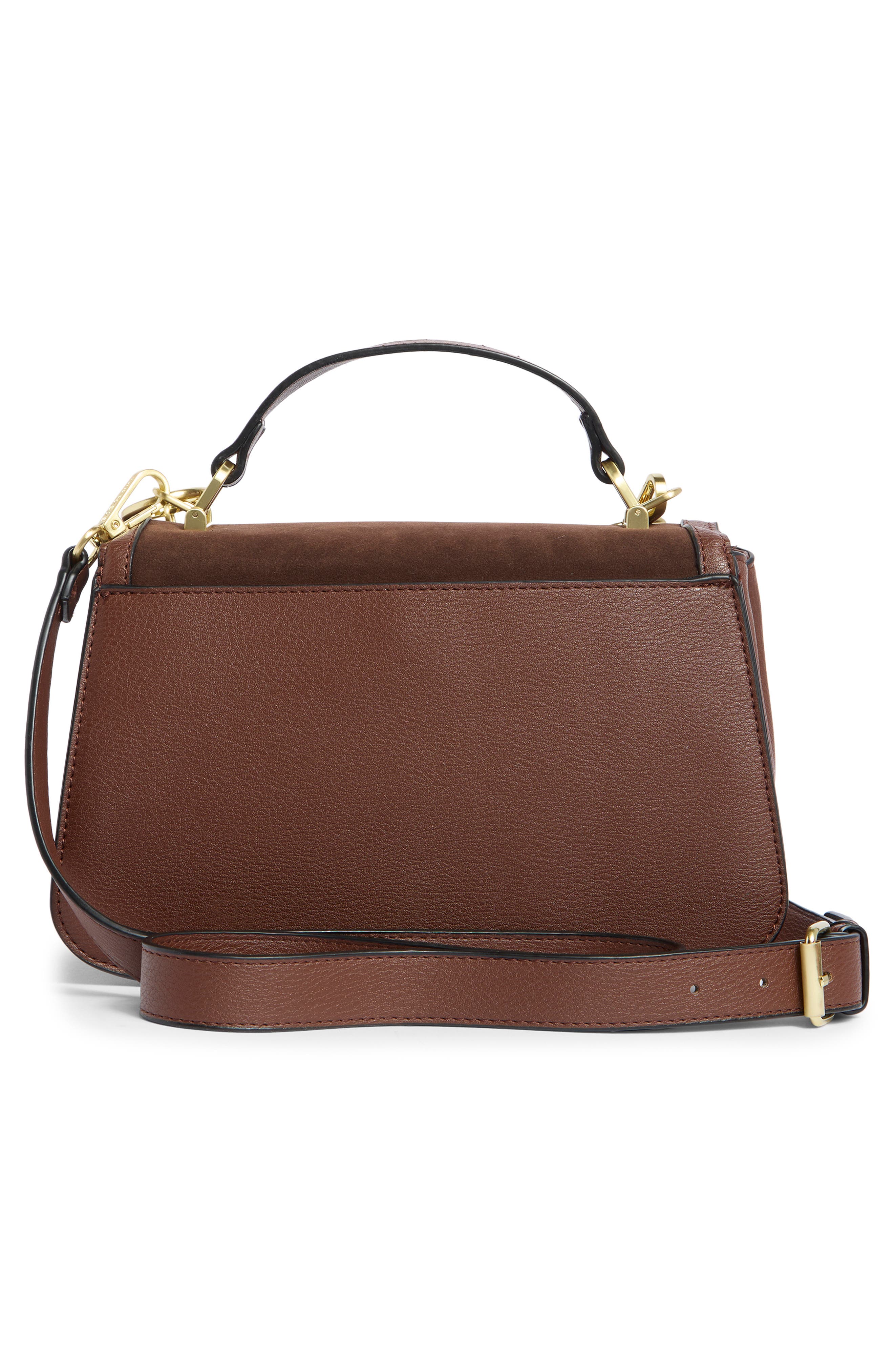 BCBG Flap Top Handle Crossbody Bag, Alternate, color, 