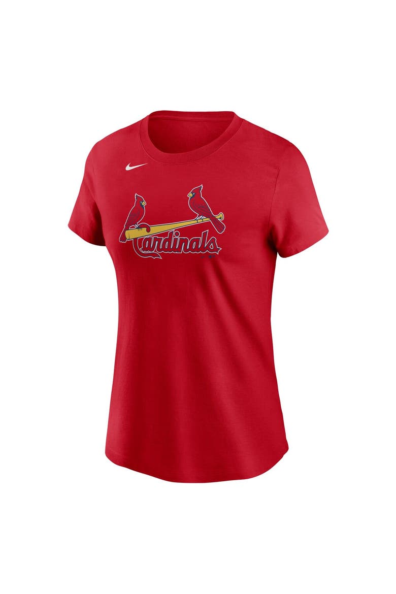 Women's Nike Nolan Arenado Red St. Louis Cardinals Name & Number T-Shirt, Alternate, color, Red