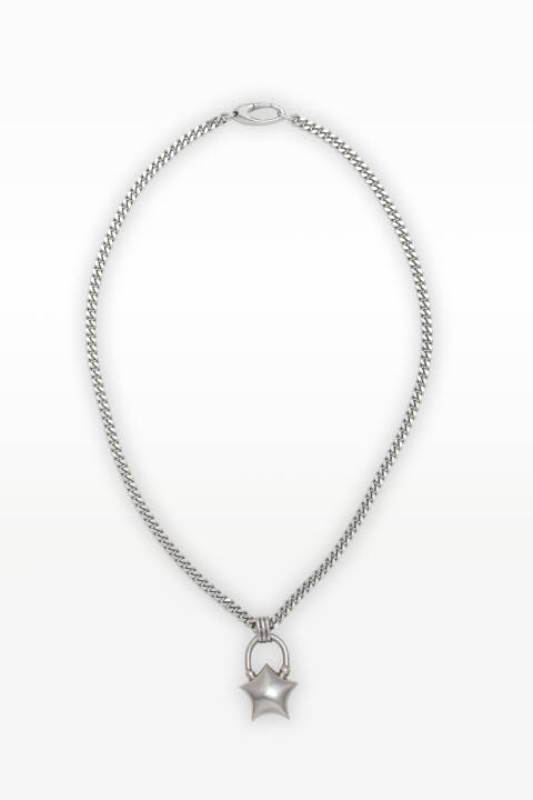 Mini Puffed Star Necklace