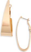 NORDSTROM RACK Oval Hoop Earrings
